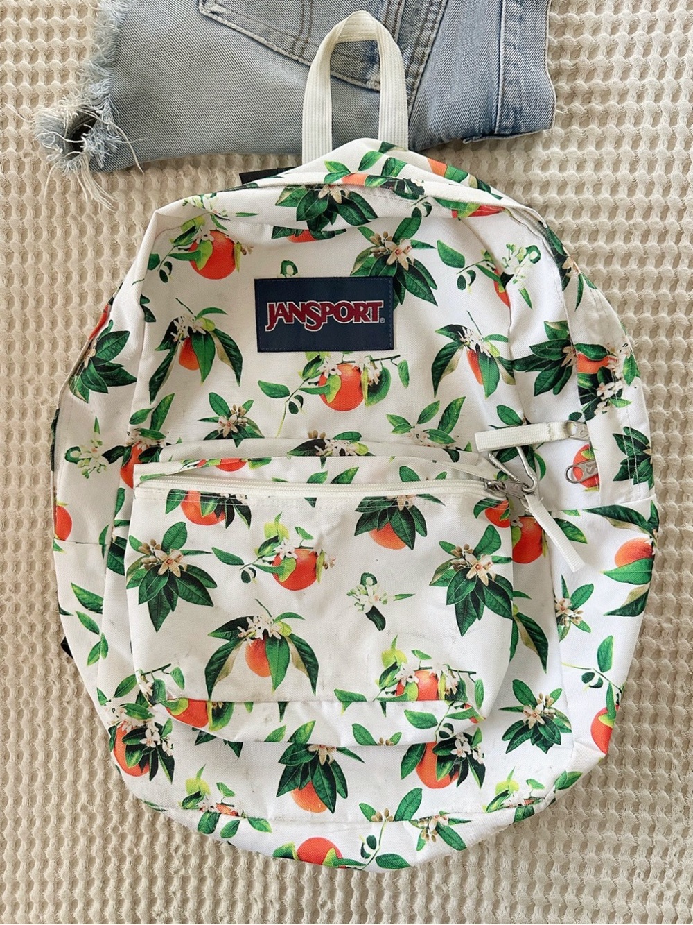 JanSport Limited Edition Orange Blossom backpack